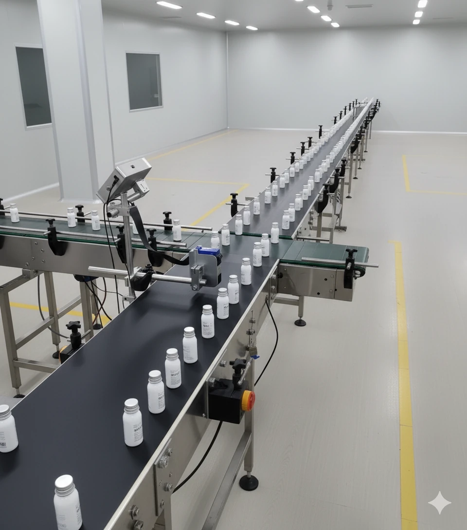 Candes CAN-KK3100 Konveyörlü Otomatik Inkjet Tarih Kodlama Makinesi